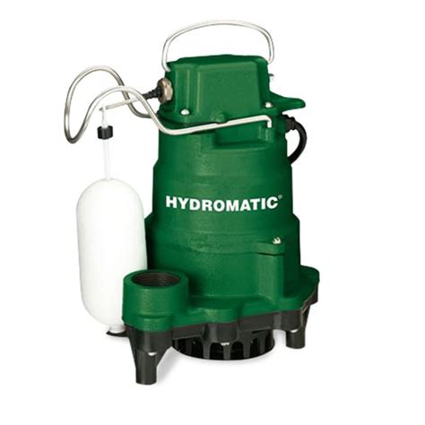 Hydromatic Pump Hydromatic Hp50m Manual Submersible Sump Pump 0 5 Hp