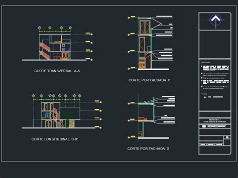 Como Hacer Un Corte Longitudinal En Autocad Image To U