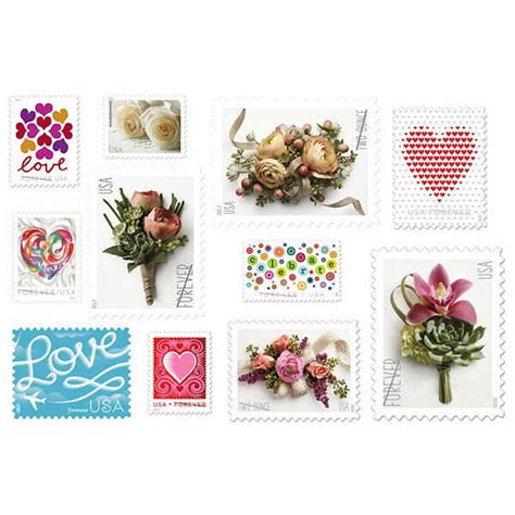 Wedding Stamp The Love And Rose Forever Stamps Are The Best For Your