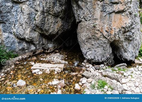 Sohodol Gorges Stock Photo Image Of Passage Cave Flowing 258552028