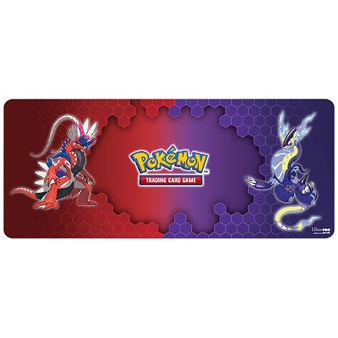 Pokemon 6ft Table Playmat Koraidon And Miraidon Accessories Miniature Market