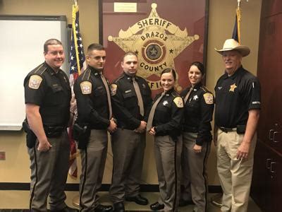 Four promoted at Brazos County Sheriff's Office | Brazos Life ...