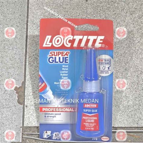 Jual Loctite Lem Super Glue Liquid Professional 20gr Di Seller Semangat