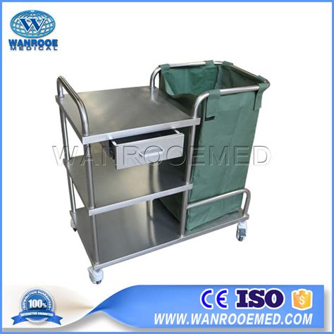 Bss Hospital Medical Stainless Steel Dirty Waster Linen Laundry