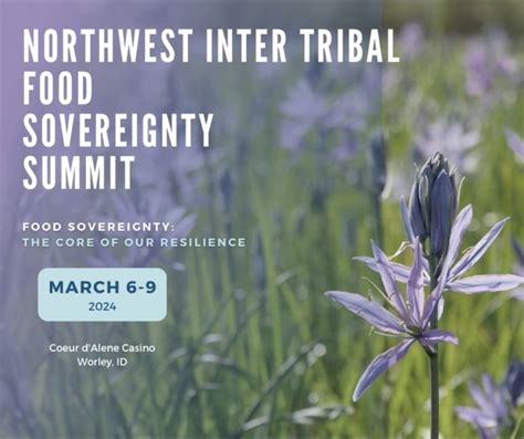 Northwest Intertribal Food Sovereignty Summit — Indigenous Climate Action