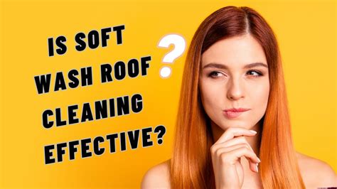 Is Soft Wash Roof Cleaning Effective 100 Safe Moss Removal Youtube