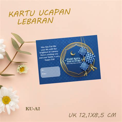 Jual KARTU UCAPAN LEBARAN/GREETING CARD/IDUL FITRI/LEBARAN/UCAPAN ...