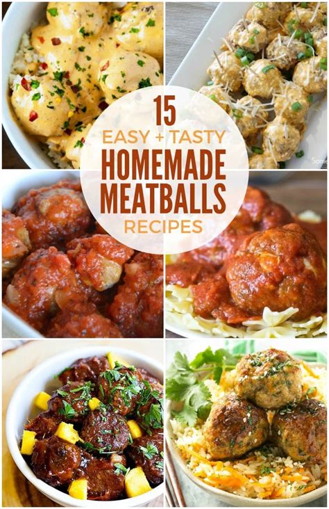 Easy Homemade Meatballs Recipes Funtastic Friday 112 Glue Sticks