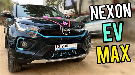 Tata Nexon Ev Max Xz Plus Review 🔥 Price Features Specs And All Details Youtube