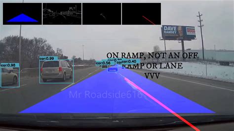 Simple Lane Departure And Obj Detect Youtube