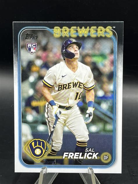 Topps Sal Frelick Rc Rookie Card Milwaukee Brewers Ebay