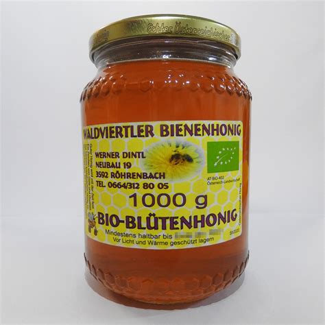 Blütenhonig 1000 g Bio Imkerei Dintl