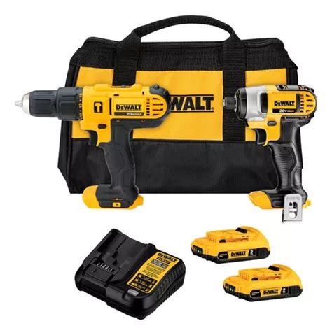 Kit Taladro Percutor Atornillador De Impacto Dewalt Dck D Meses