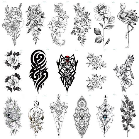 Body Art Temporary Tattoo 3d Waterproof Fake Tattoos Sticker Decoration 1pc Se Ebay