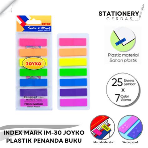 Jual Index Mark Im Joyko Sticky Notes Warna Kertas Penanda Pembatas