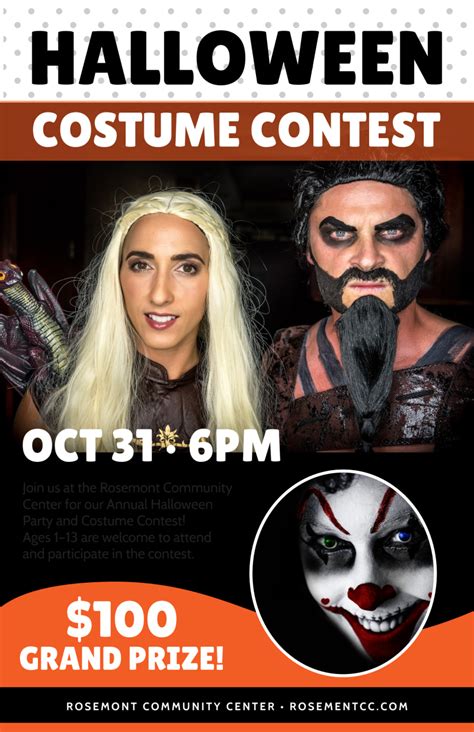 Halloween Costume Contest Flyer Template