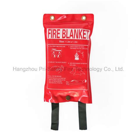 1 2 X 1 2m Emergency Fire Blanket With Red Soft Bag Fire Blanket And Emergency Fire Blanket