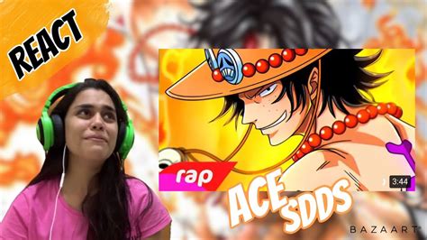 REACT Rap Do Ace One Piece PUNHOS DE FOGO NERD HITS YouTube