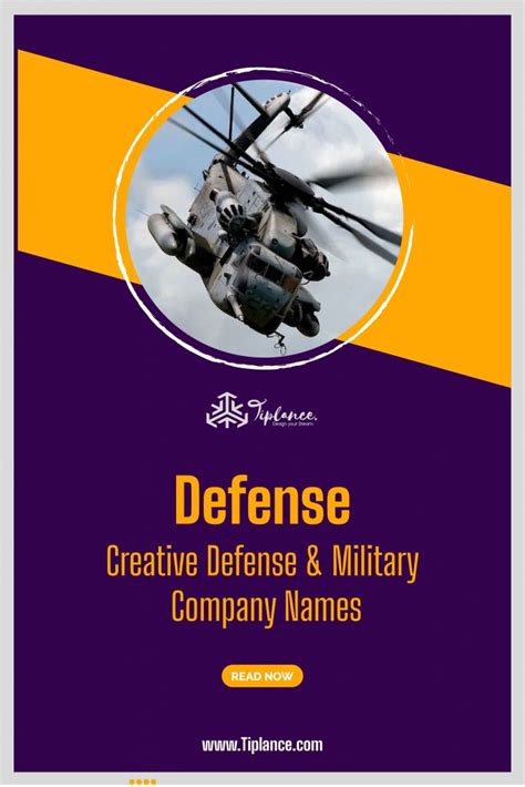 Defense Military Company Names Tiplance