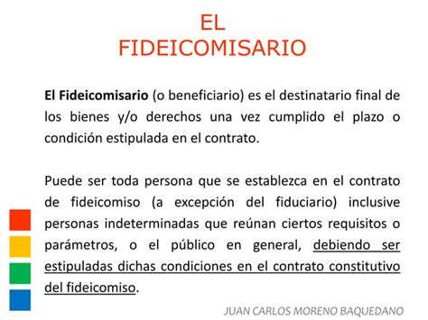 El Contrato De Fideicomiso Ppt