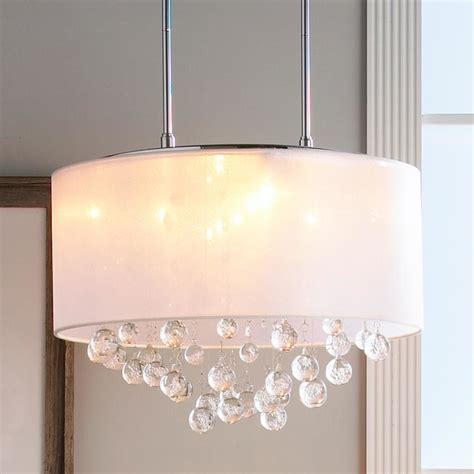 Sheer Shade Crystal Ball Chandelier Lamp Shades By Shades Of Light