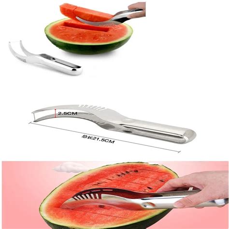 304 Stainless Steel Watermelon Melon Slicer Fruit Cutter Knife Fruit