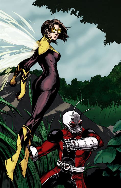 Ant Man and the Wasp - color by jvollmer on DeviantArt