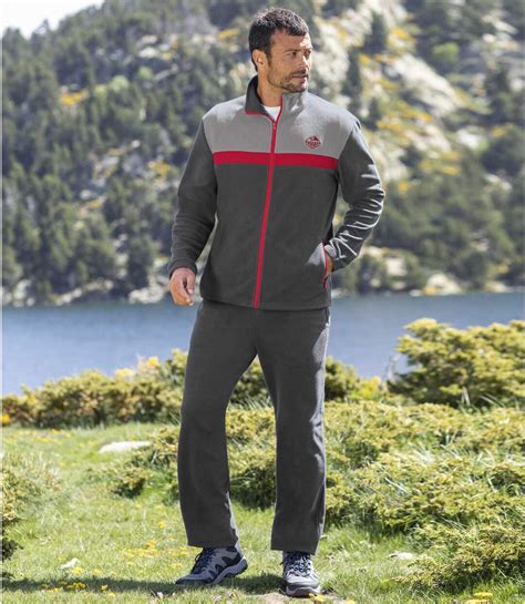 Jogging Anzug Outdoor Sport Aus Fleece Atlas For Men