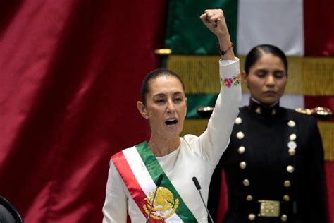 Claudia Sheinbaum asume como primera presidenta de México Por el