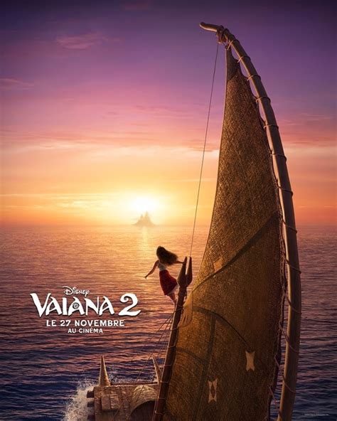 Vaiana 2 Une première affiche et une première bande annonce pour le