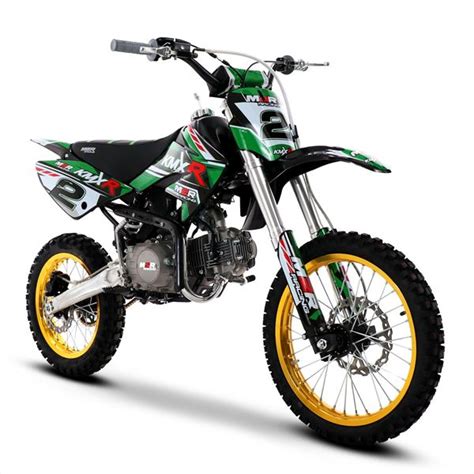 M2r Kmxr125 125cc 1714 86cm Green Limited Edition Dirt Bike