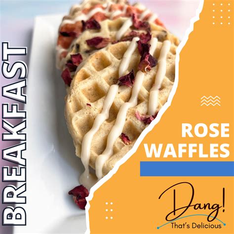 Fluffy Rose Eggless Waffles Recipe Egg Free Dairy Free The Allergy