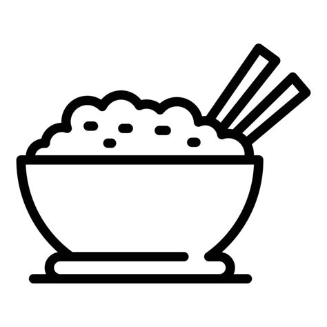 Bowl Of Rice Drawing