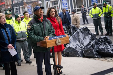 Mayor Adams Unveils New Anti Trash Technology Launches Next Phase Of