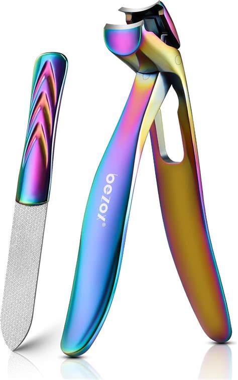 Amazon Bezox Ergonomic Angled Head Thick Toenail Clipper For