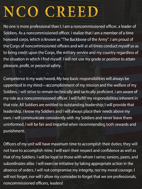 Army Nco Creed Pdf