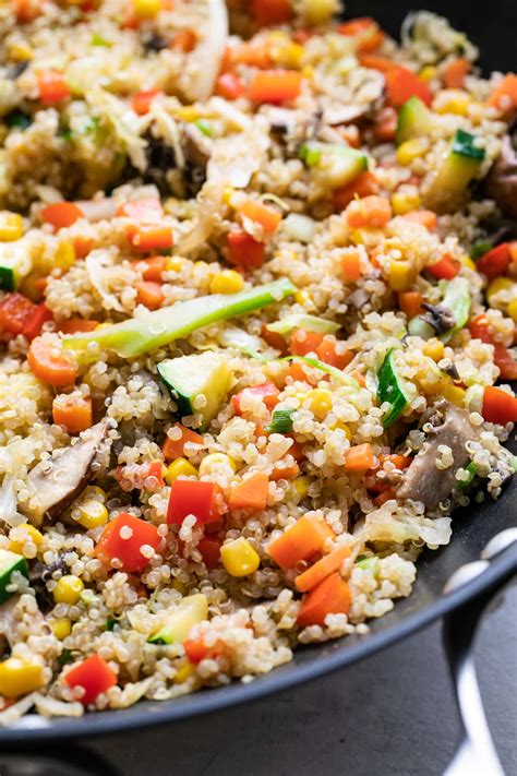 Quinoa Fried Rice Healthy 30 Min Recipe The Simple Veganista