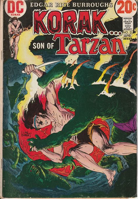 Korak Son Of Tarzan 51 1973 Comic Books Bronze Age Gold Key Korak Jungle Hipcomic