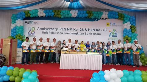 Pt Pln Nusantara Power Upk Bukit Asam Rayakan Anniversary Ke Tahun