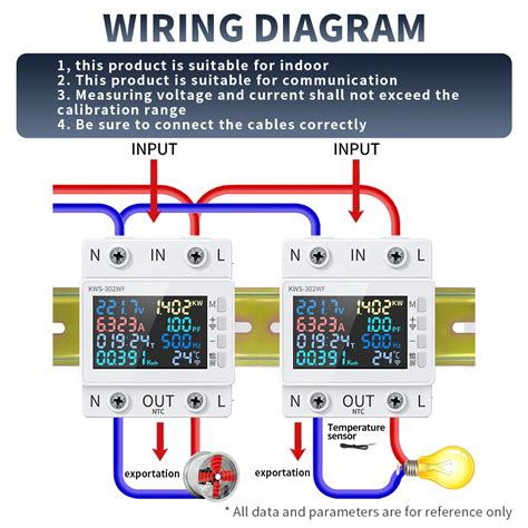 Kws 302 Kws 302wf Kws 302l Power Meter Electricity Meter