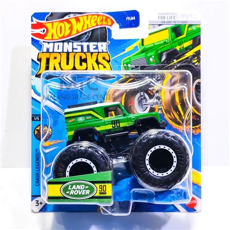 Jual Hot Wheels Monster Trucks Land Rover Defender A Shopee Indonesia