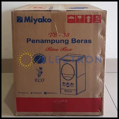 Jual Rice Box Miyako Tb38 Tempat Beras Shopee Indonesia