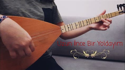 uzun ince bir yoldayım en kolay nota solfej bağlama saz nasıl çalınır