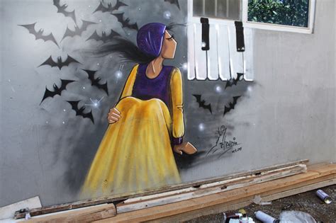 I Murales Di Shasmia Hassani Come Messaggio Di Speranza Speakart