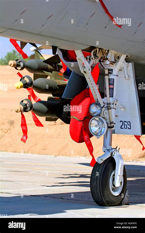 Israeli Air Force Boeing F 15I Thunder Ra Am Loaded With GBU 16 Paveway