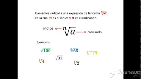 Radicales Parte 1 Youtube