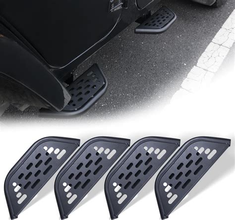 ZZDSNJ Marchepieds latéraux compatibles avec Jeep Wrangler JL et Jeep