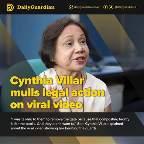 Daily Guardian On Twitter Senator Cynthia Villar On Wednesday Said