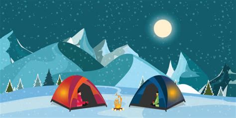 Winter Camp Clipart Images