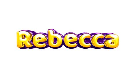 Rebecca Name Designs